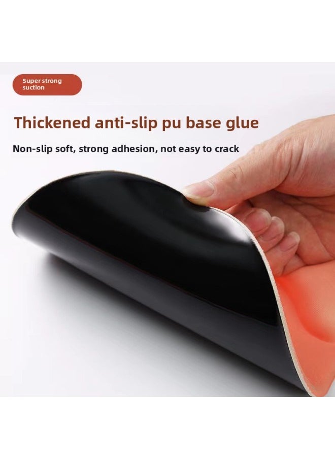 Generic - Combination Silicone Suit Wrist Pad Keyboard Hand-held Strawberry Bear Cute Anime Two-piece Wrist Pad Hand-held Mouse Pad-Colour:Product+opp Bag Packaging-Pattern:G07+G24-MH030-14 - Image 1