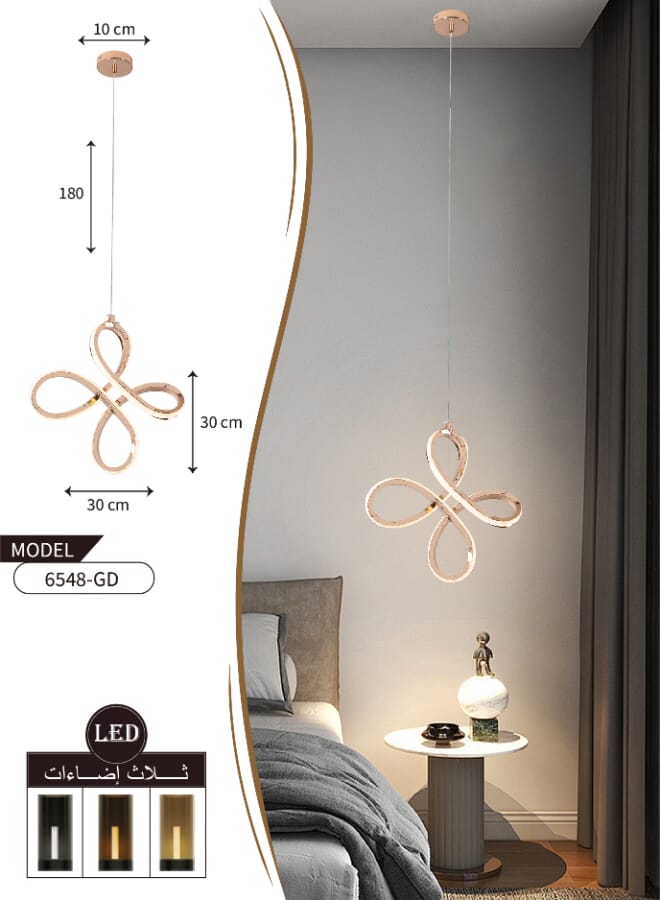 بيست باور مصباح معلق LED فردي حديث 6548-1 إضاءة داخلية ليد مع إضاءة رائعة| تركيبات سقف أنيقة للديكورات الداخلية الحديثة - Image 3