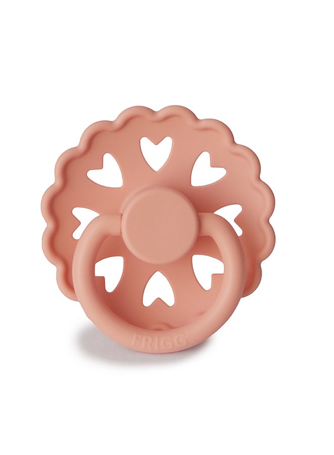 FRIGG Fairytale Silicone Baby Pacifier 6-18M 1-Pack The Princess and the Pea - Size 2 - Image 1