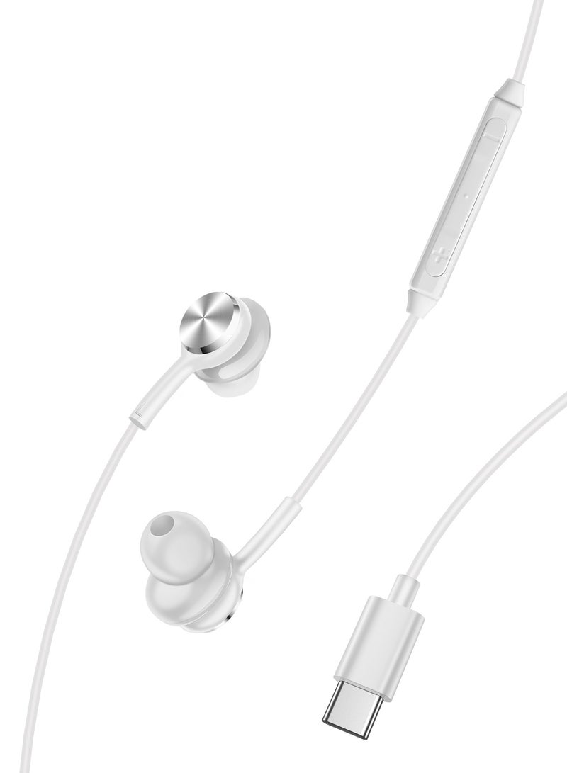Cellairis Rush C Wired In-Ear Earbuds with Mic, Type-C Connector, HD Stereo Sound & Inline Volume Control - Image 5