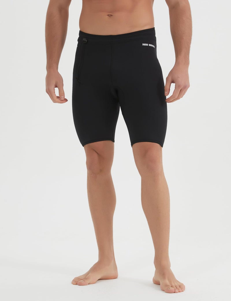 Lemorecn Wetsuits Pants Shorts 3mm Neoprene Canoeing Swimming Pants(1035-XL) - Image 2