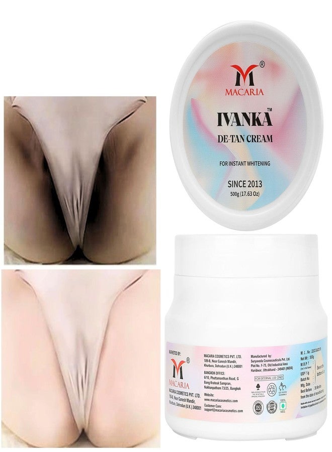 MACARIA Ivanka Yoni Care Whitening Brightening Lightening De-Tan Cream For Female - Image 1