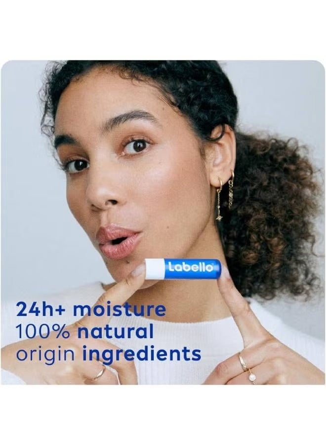 Labello Lip Care, Moisturizing Lip Balm, Original with Shea Butter, 4.8grams - Image 2