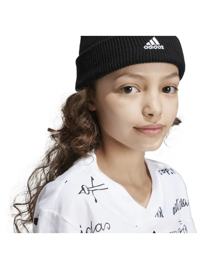 Adidas Jg Bluv Cr T White Training T-Shirts 7-8Y