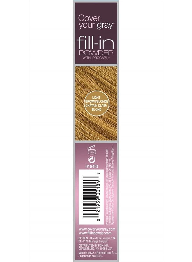 Cover Your Gray Fill in Powder, Light Brown, 1 Count (Pack of 3) - Image 2