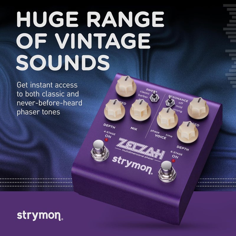 Strymon Zelzah Multidimensional Phaser Pedal - Image 2