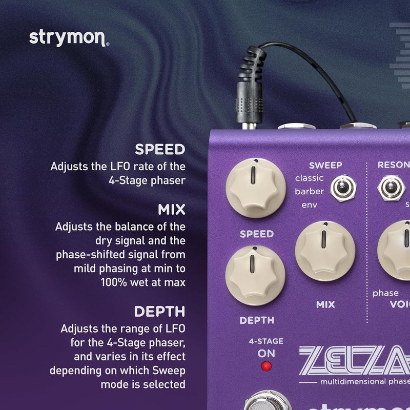 Strymon Zelzah Multidimensional Phaser Pedal - Image 4