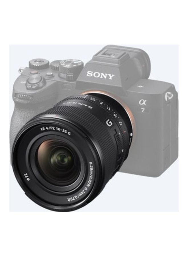 Sony SELP1635G | Full-Frame FE PZ 16-35mm F4 G Premium G Series Wide Angle Power Zoom Lens Black - Image 5
