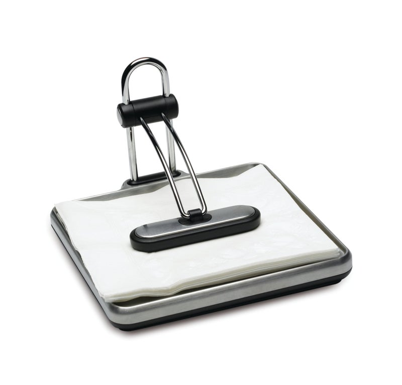 simplehuman حامل المناديل السريع من سيمبل هيومن، ستانلس ستيل، مصقول - Image 2