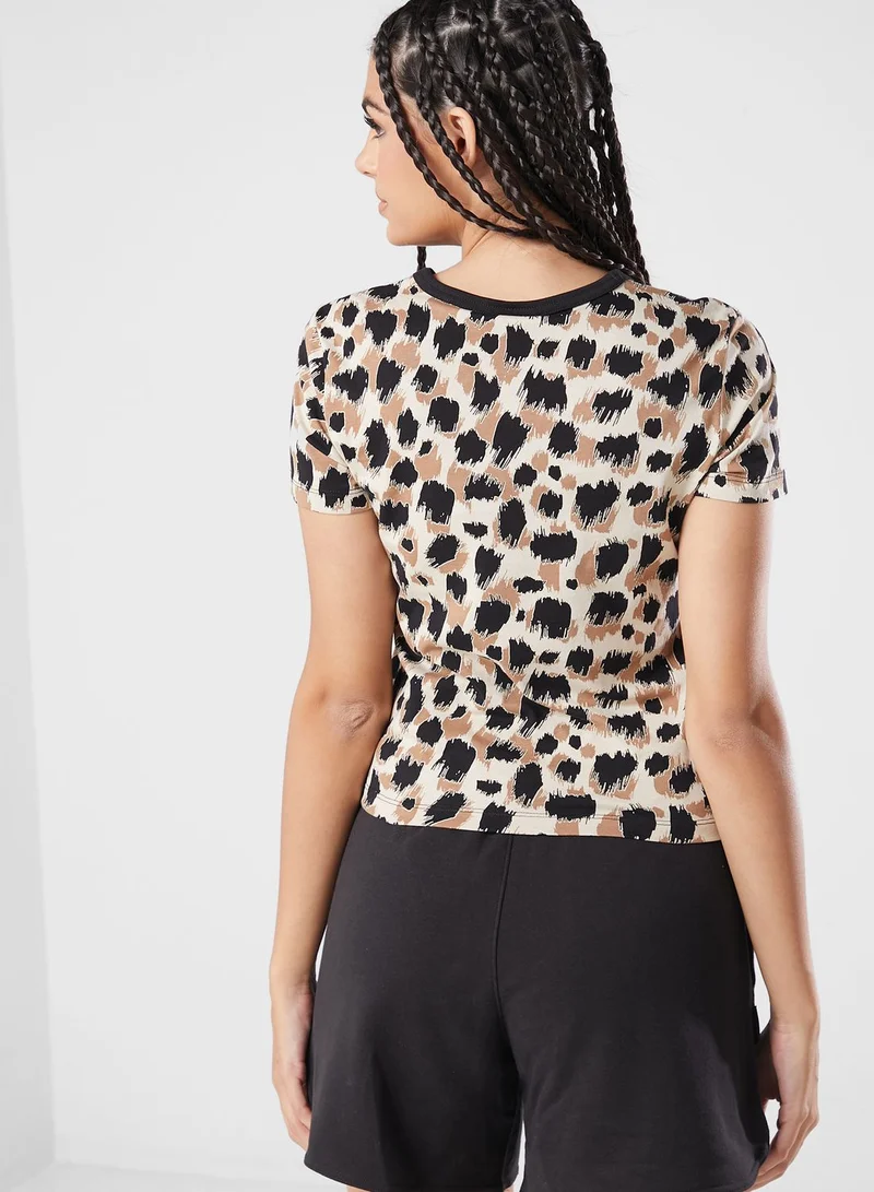 PUMA Downtown Aop Slim T-Shirt