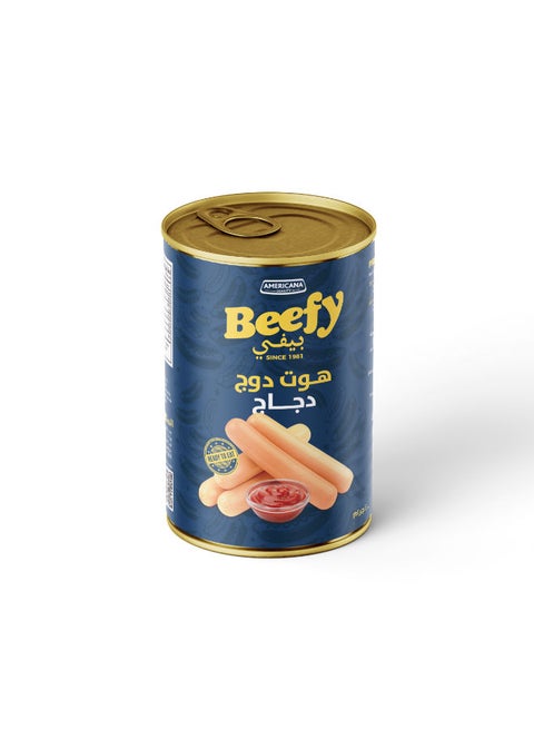Beefy Chicken Hot Dog 400g