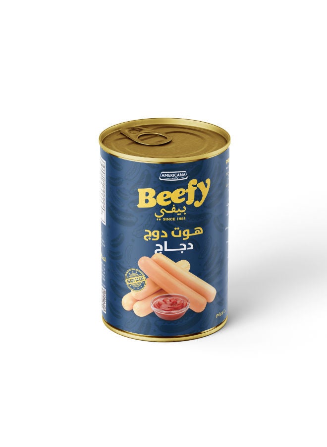 Beefy Chicken Hot Dog 400g