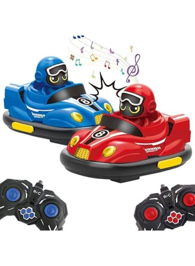 Kids Remote Control Car Toys Set, RC Race Vehicles Playset, Electronic Bump & Pop-up Game W/ 2 Figures, Cool Indoor Outdoor Birthday Gift 3 4 5 6 7 8-12 Years Old Kids Boy Child Teen - Image 1