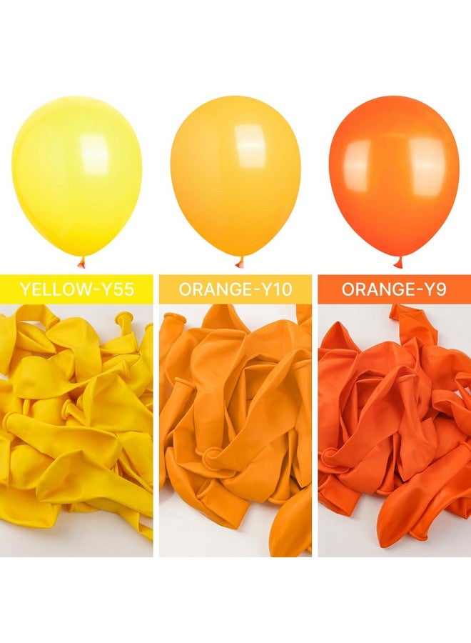 PartyWoo Orange Balloons 92 pcs Different Sizes of 18 12 10 5 Inch Orange Fall Balloon Arch Kit Garland for Thanksgiving Halloween Little Cutie Baby Shower Birthday Party Decorations Orange-Y9 - Image 3