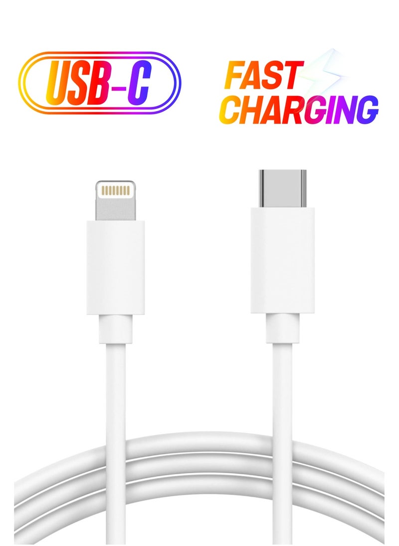 Yuwell USB To Lightning Cable Data Sync And Charging Cable For Apple iPhone 1 Meter  - Image 1