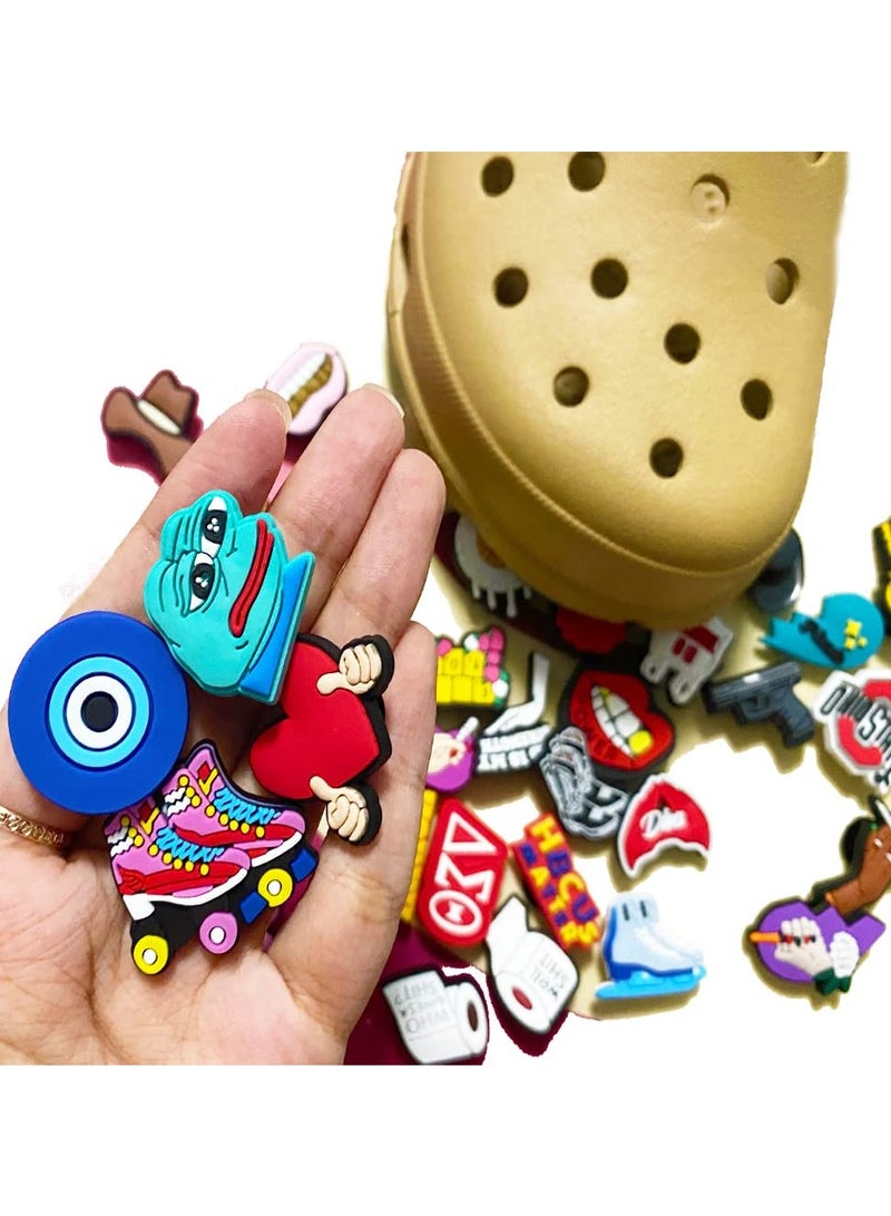 Zikra سحر الأحذية لكرات جبيتيز زينة الأحذية 43 قطعة سحر كروك - Image 3