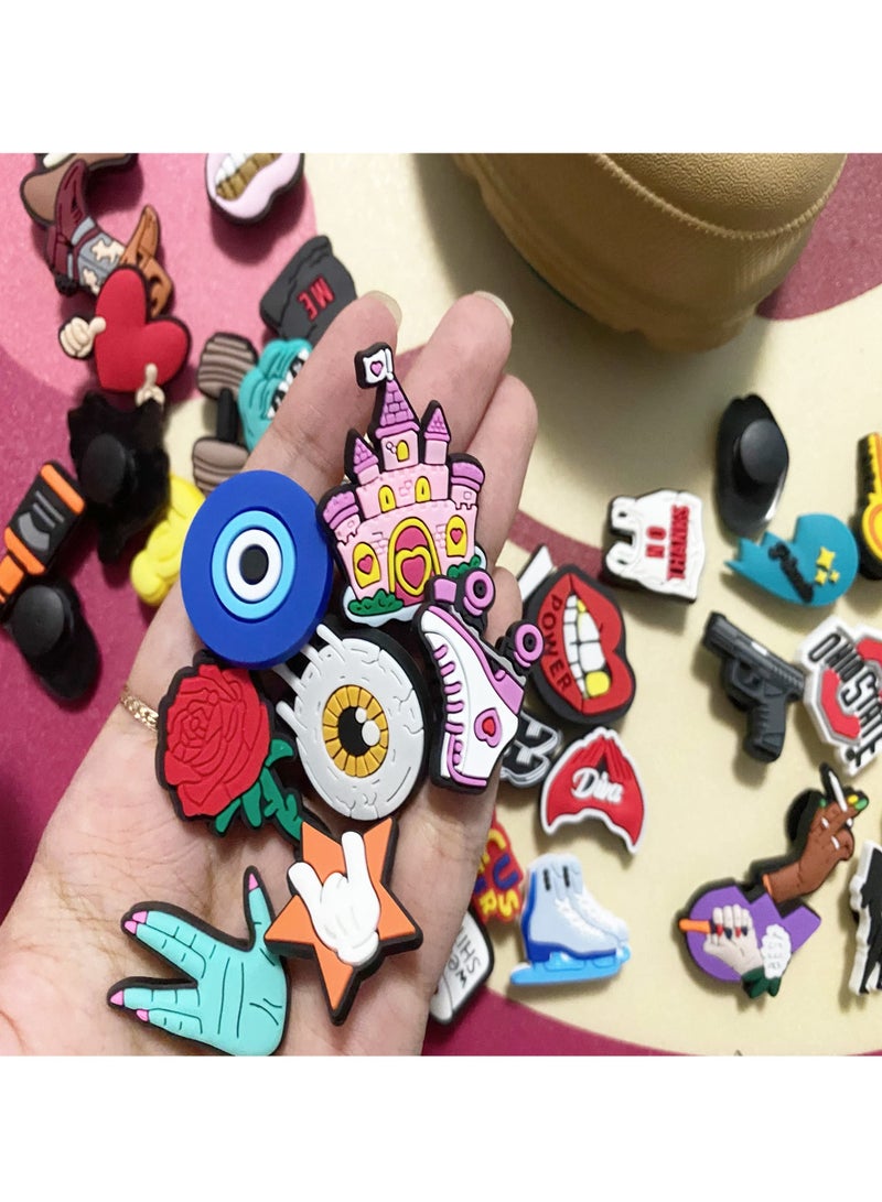 Zikra سحر الأحذية لكرات جبيتيز زينة الأحذية 43 قطعة سحر كروك - Image 2