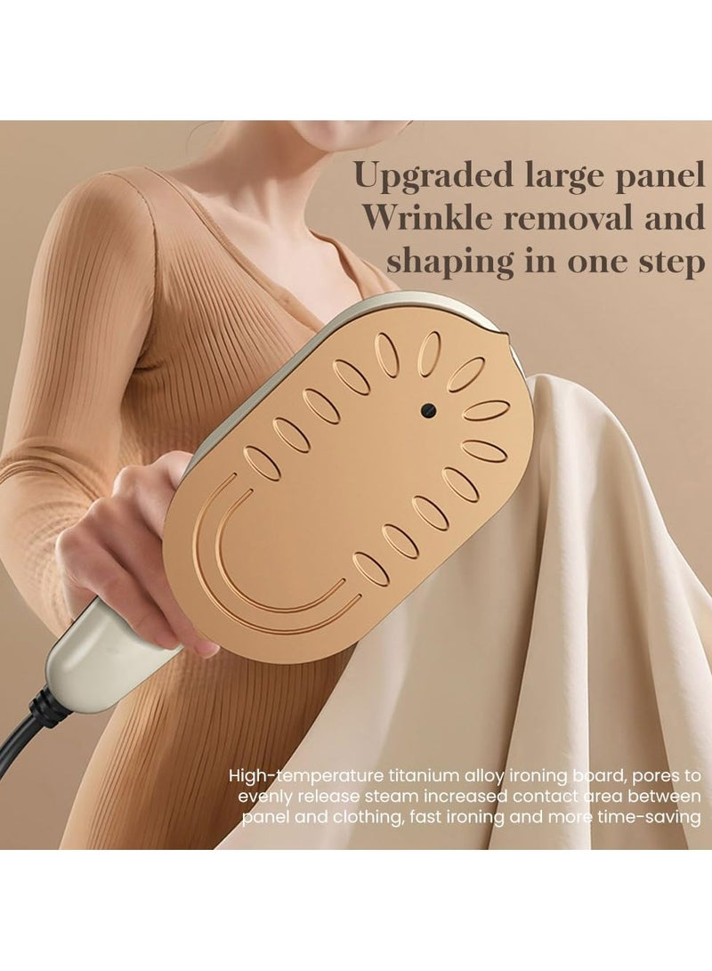 Dominy Portable Steam lron, 2-in-1 Steamer and Iron, 1000W Fast Heating in 5 Seconds, Mini Travel Iron for Clothes, Lightweight & Compact for Home, Business Trips, Hotels (Green) - Image 3