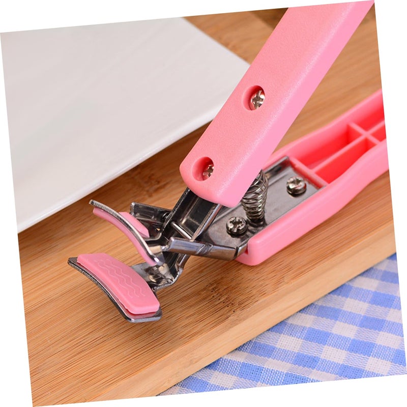 Stainless Steel Hot Plate Gripper with Skid Handle for Safe Handling Pots Bowls - Image 4