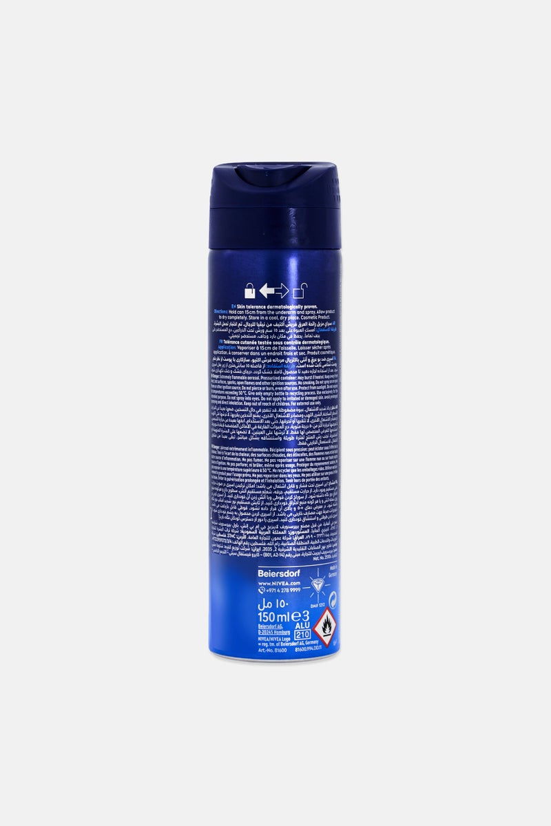Nivea Fresh Active Long Lasting Freshness Deodorant Spray 150 ml - Image 3