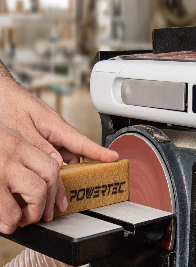 باورتيك عصا تنظيف كاشطة POWERTEC 71002 لأحزمة وأقراص الصنفرة مقاس 8-1/2 بوصة | ممحاة مطاطية طبيعية - أدوات ورشة النجارة لصقل مثالي - Image 5