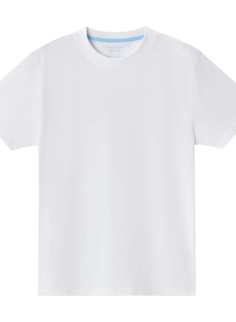 GIORDANO Men's Giordano Cotton Crewneck Slim Fit Tee - Short Sleeve