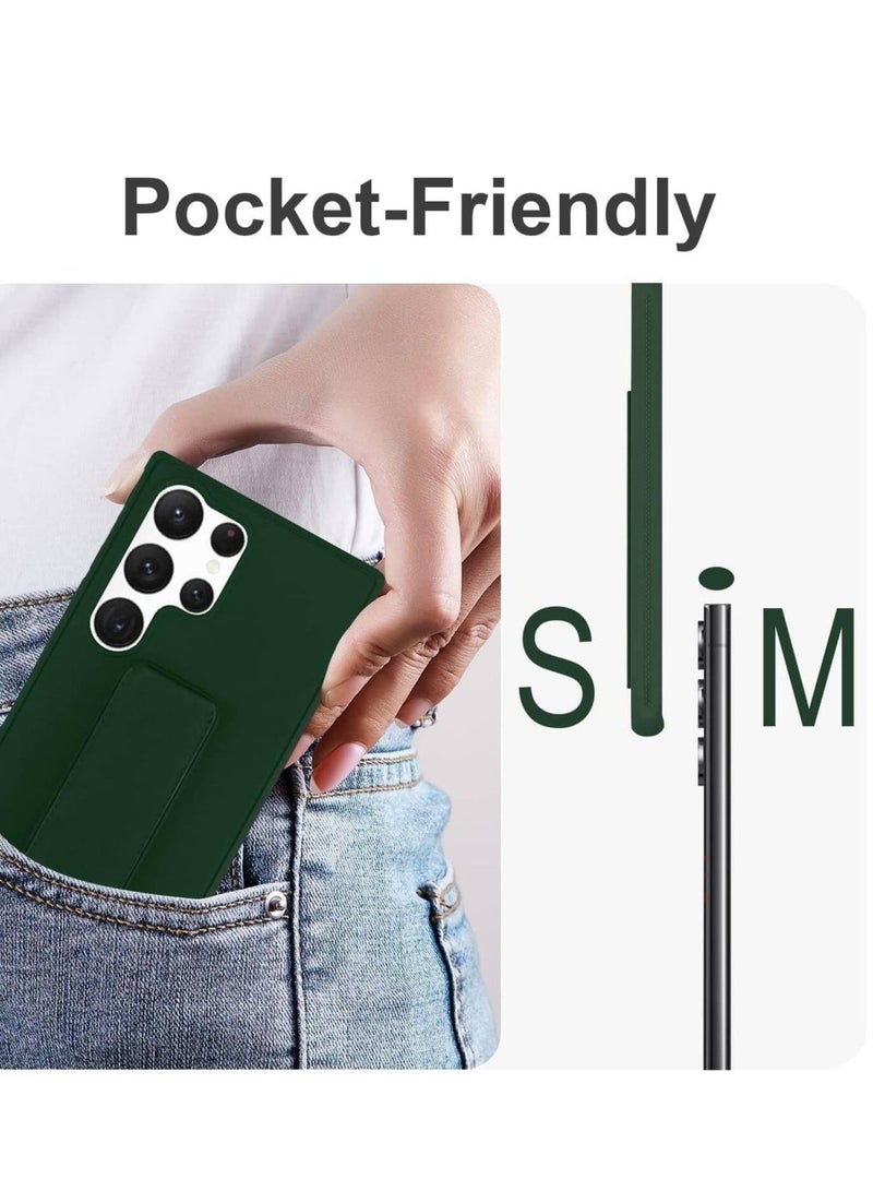 Fuxin Samsung Galaxy S25 Ultra Rotational Metal Ring Case with Kickstand, Shockproof Bumper, Matte Finish, Anti-Fingerprint, and Magnetic Car  Mount - Image 3