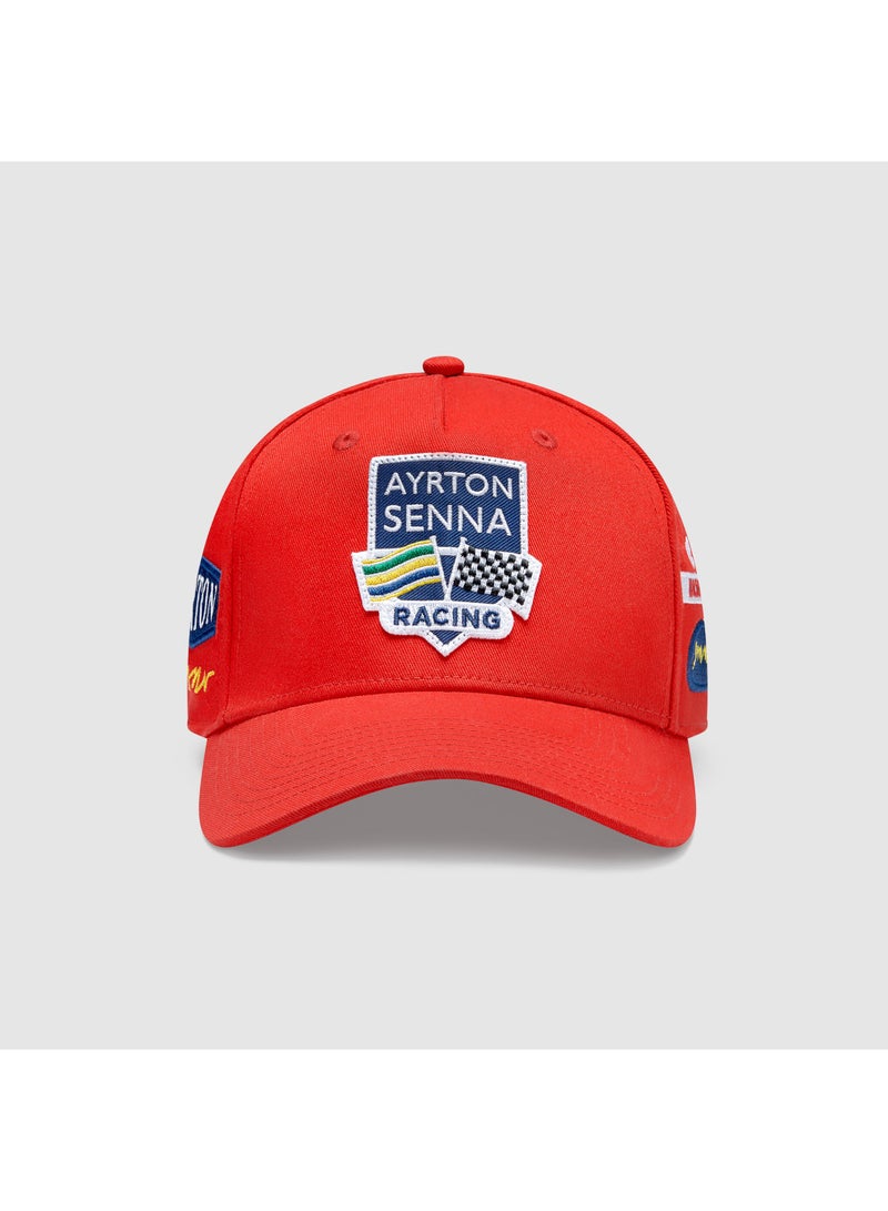 Ayrton Senna AS FW LEGACY SENNA PATCHWORK CAP - Image 1