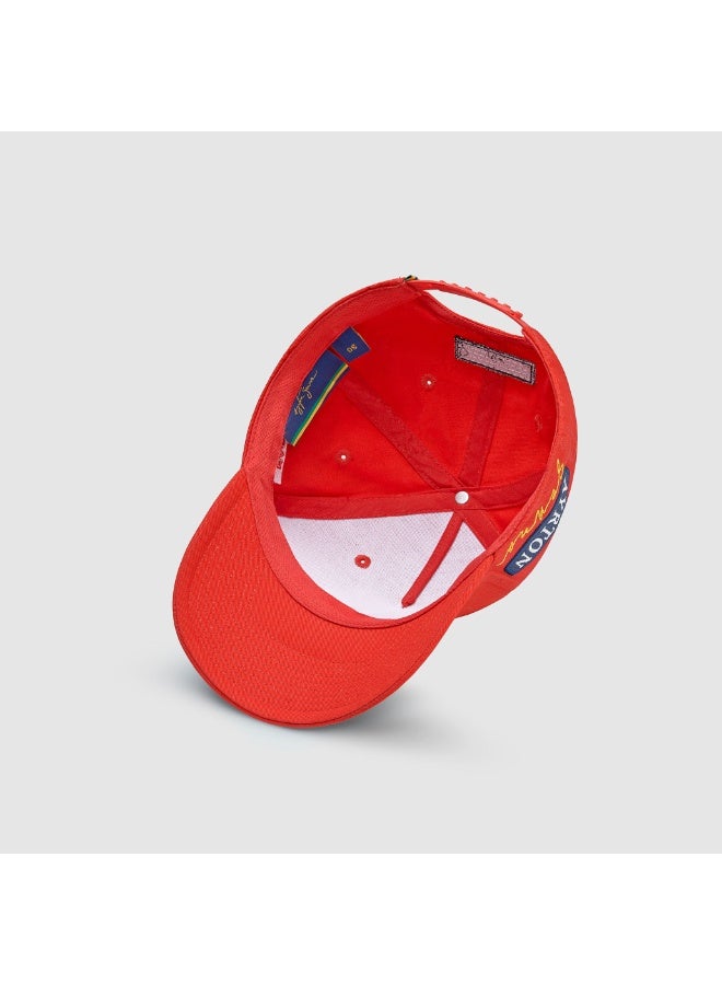 Ayrton Senna AS FW LEGACY SENNA PATCHWORK CAP - Image 4