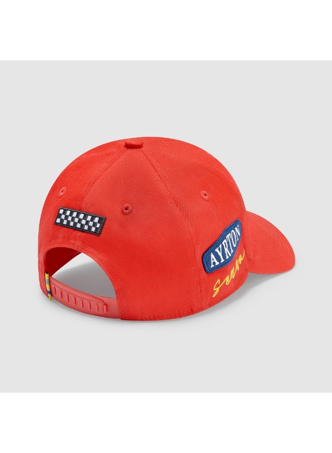 Ayrton Senna AS FW LEGACY SENNA PATCHWORK CAP - Image 3