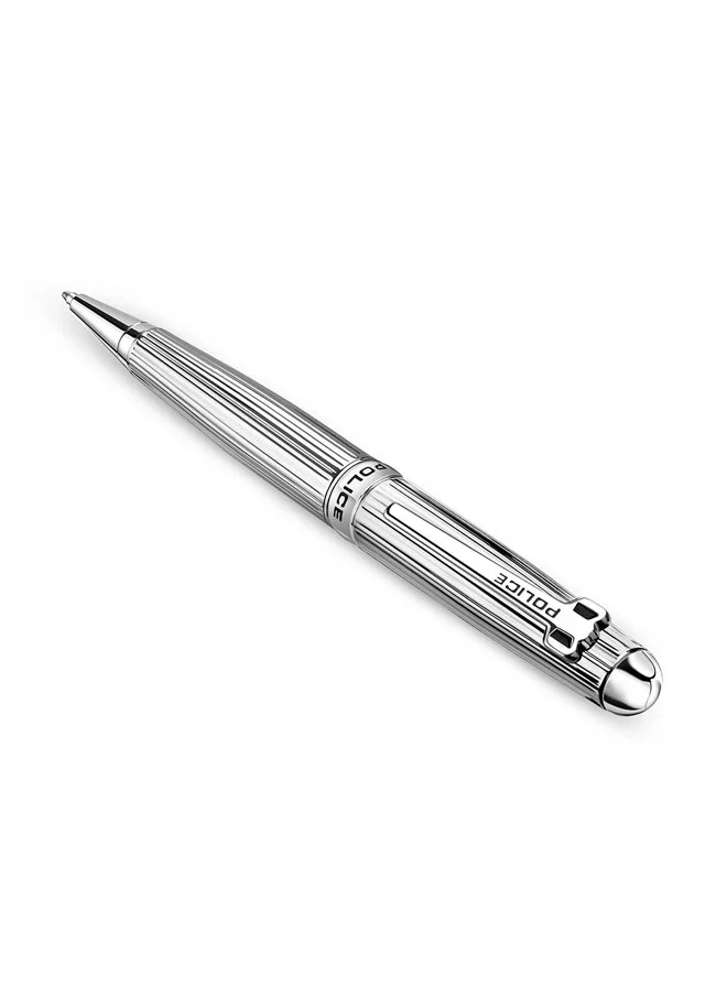 بوليس Clarendon Pen Silver Textured Body Silver Trims