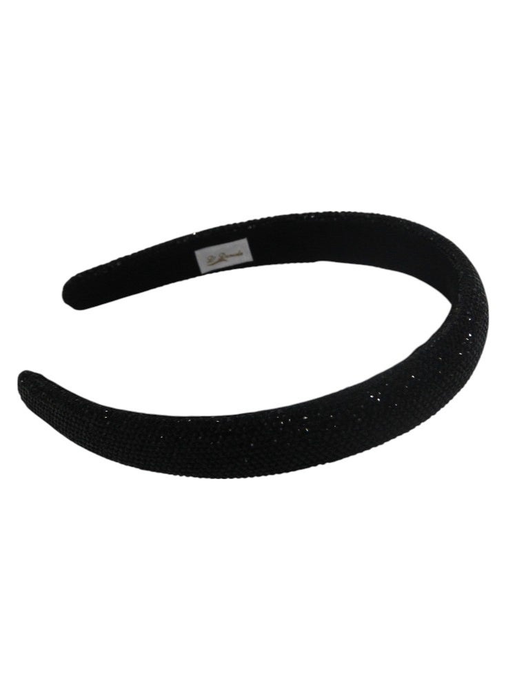 Bidani Crystal-embellished Headband - Black - Image 2