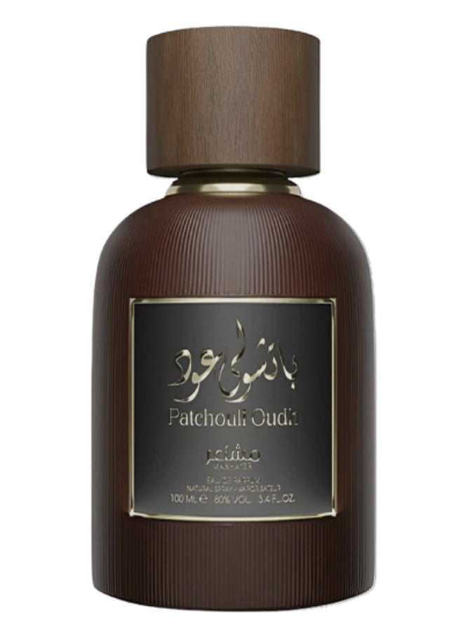 Mashaer Patchouli Oudh Perfume For Men 100ml EDP - Image 2