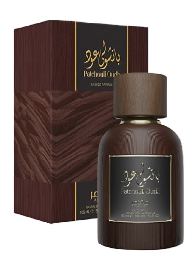 Mashaer Patchouli Oudh Perfume For Men 100ml EDP - Image 1