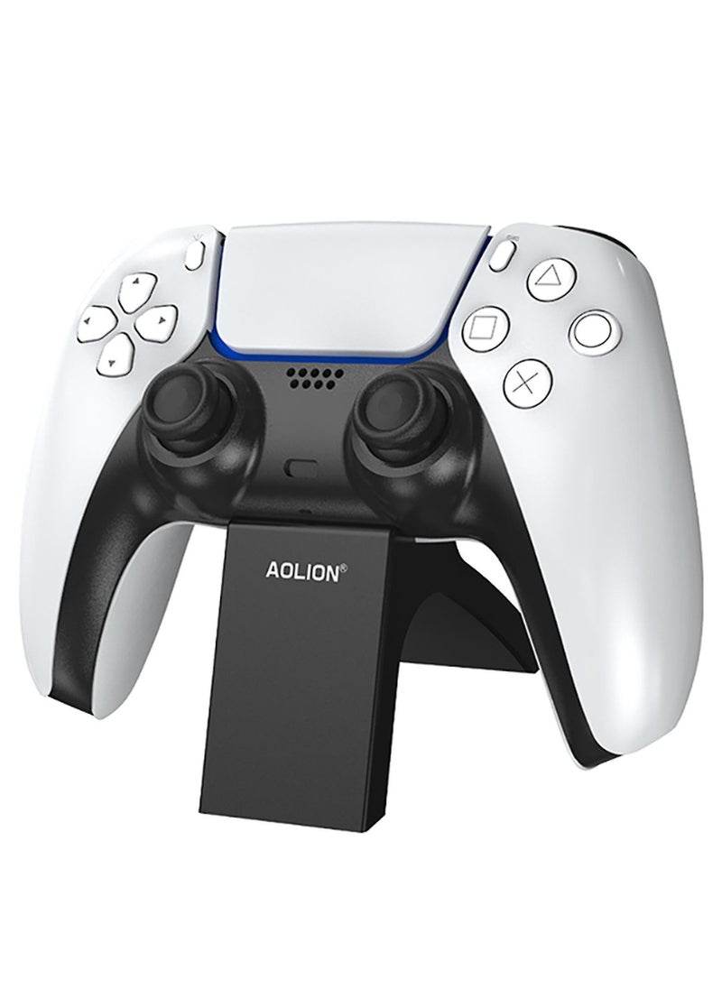 AOLION حامل سطح المكتب لوحدة التحكم في الألعاب من Aolion PS5 - تصميم عالمي لرف العرض Switch Pro/xbox Series x/PC/Steelseries/Steam والمزيد (أسود)  - Image 1