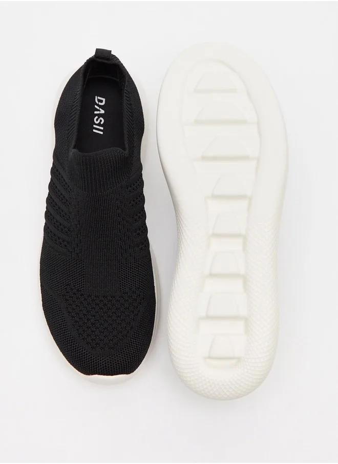 Dash Women Textured Slip On Sports Shoes