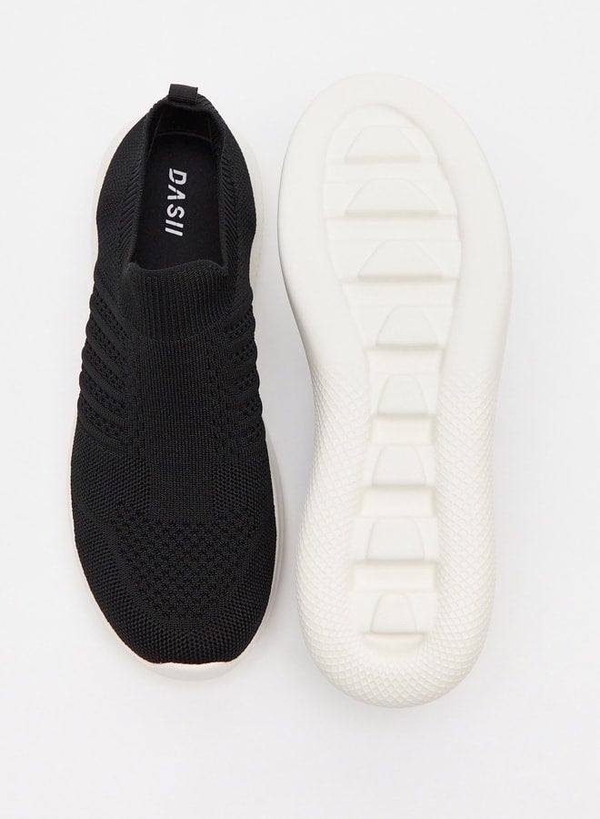Dash Women Textured Slip On Sports Shoes - Image 5
