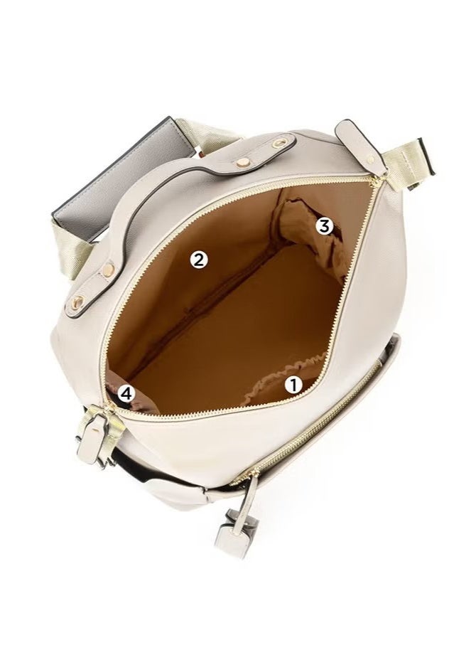 جونيس حقيبة حفاضات جلدية مع تغيير الوسادة - Image 5