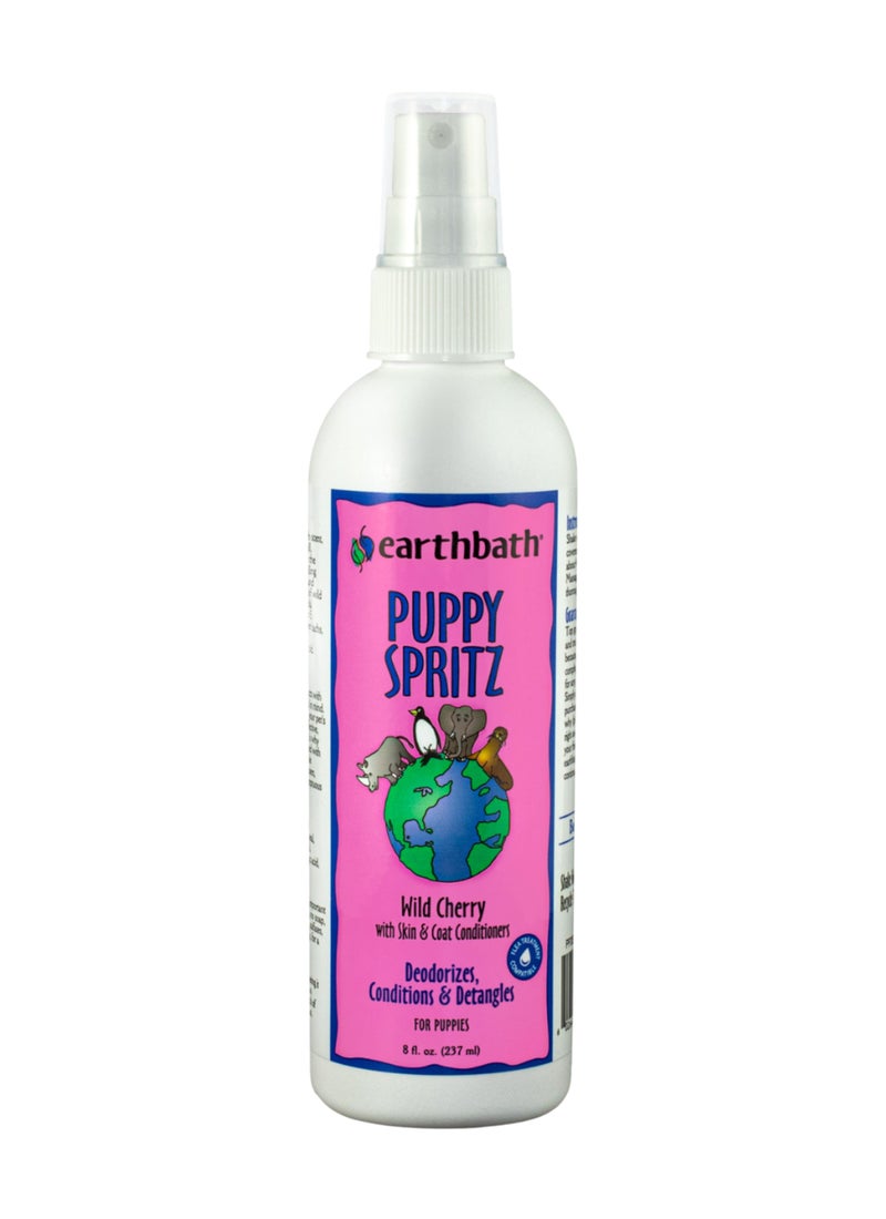 earthbath Puppy Spritz Wild Cherry With Skin And Coat Conditioners - Image 1