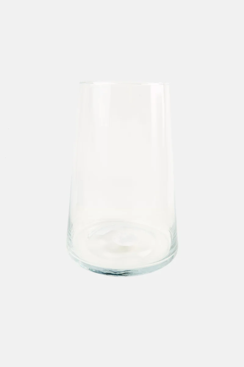 Muy Mucho Glass Vase 24 x 17 x 6m, Transparent