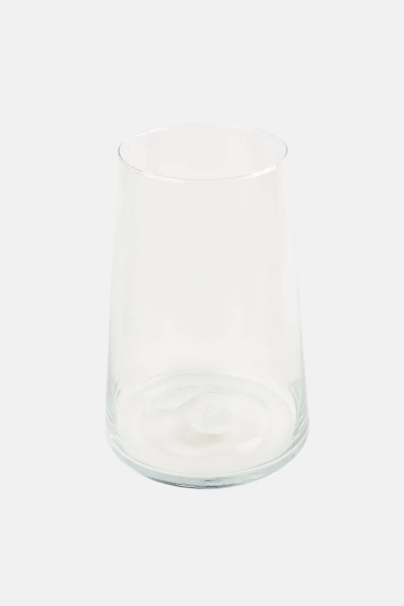 Muy Mucho Glass Vase 24 x 17 x 6m, Transparent