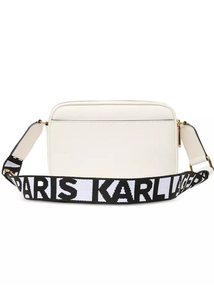 Karl Lagerfeld Paris Karl Lagerfeld Maybelle Double Zip Charm Crossbody  - Image 3