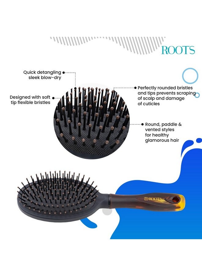 Roots - Truglam - Damage free Wet amd dry Hair brush - For man and Woman - RTS66 - Image 4