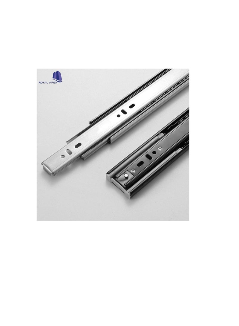 Soft Closing Steel Ball Bearing Drawer Slide Rail Runner (16 inch (40cm))  - Image 2
