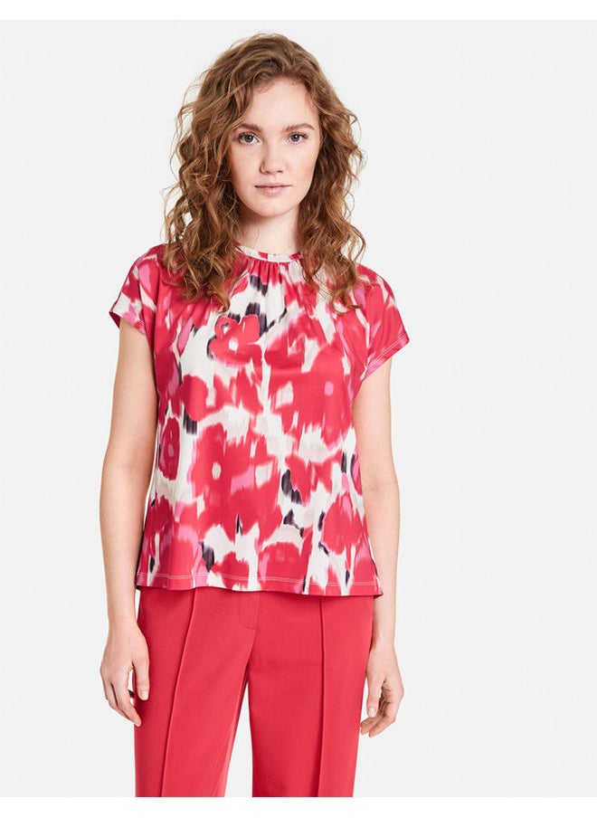GERRY WEBER Short sleeve top in slinky jersey  - Image 2
