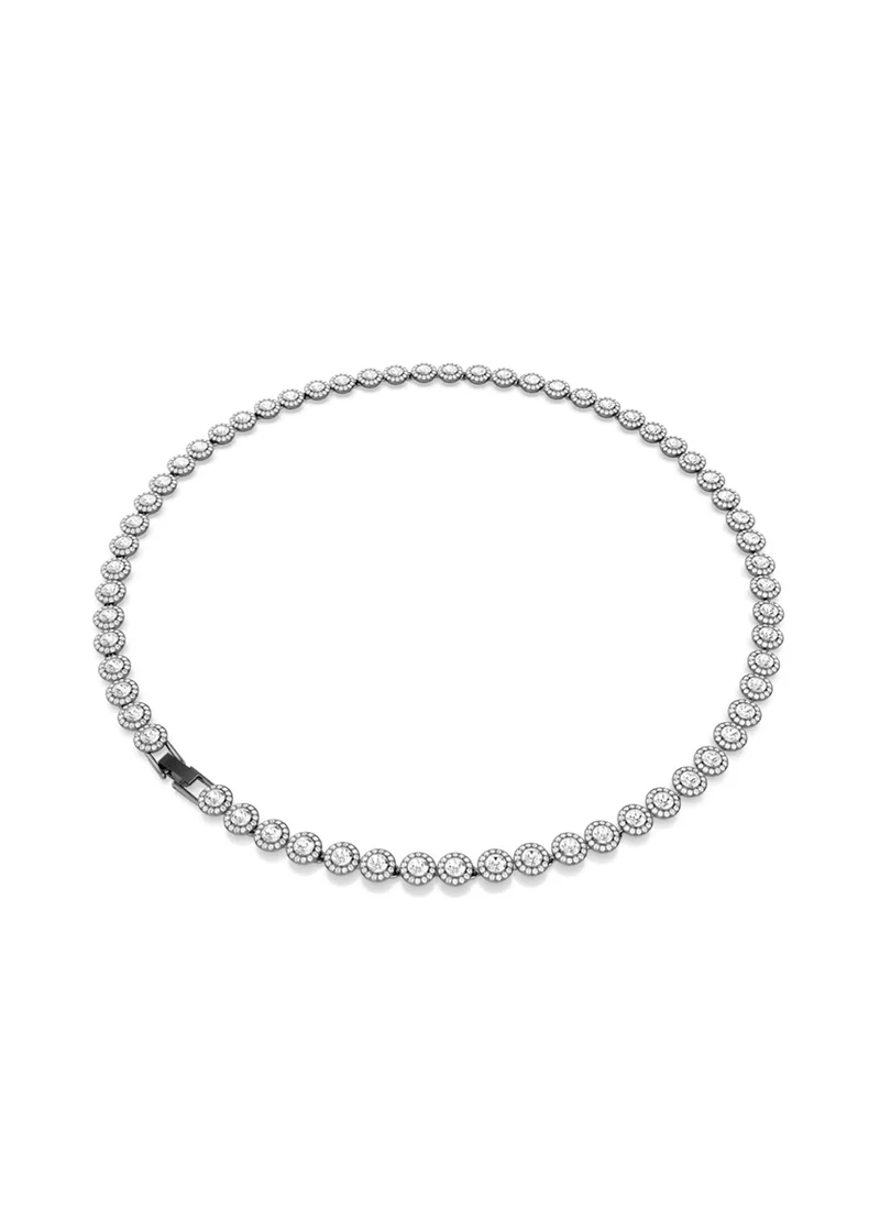 سواروفسكي Stone Detail Short Necklace
