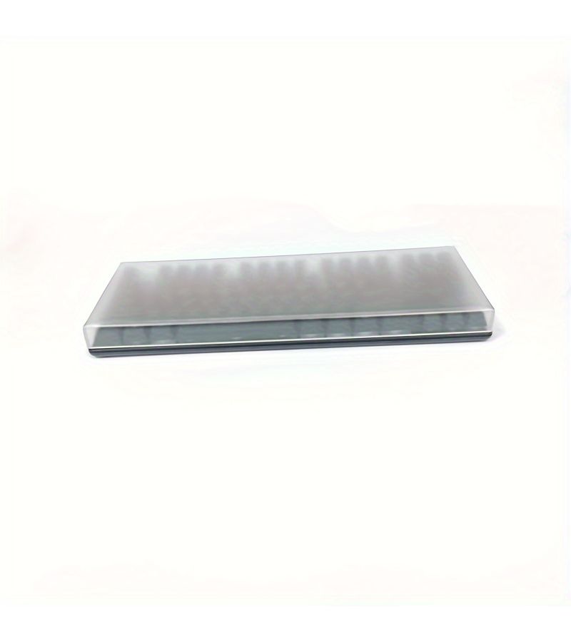 Matte Semi Transparent Acrylic 87 Key Mechanical Keyboard Dust Cover Waterproof Protective Case Textured Grip Design Durable Keyboard Accessory For Computer - Image 1