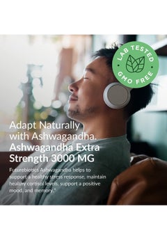 Extra Ashwagandha Capsules Extra Strength 3000mg - Stress Relief Formula, Natural Mood Support, Stress, Focus, and Energy Support Supplement, 120 Capsules  - Image 4