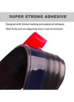 BUPY Door Draft Stopper, 100 cm Length Under Door Seal, Door Sweep for Exterior & Interior Doors, Door Bottom Draft Blocker Dust and Noise Insulation Weather Stripping Draft Guard Insulator, Black  - Image 2
