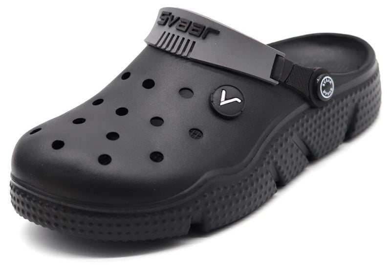 SVAAR Men's Designer Clogs || Sandals with Adjustable Back Strap for Men - Image 1